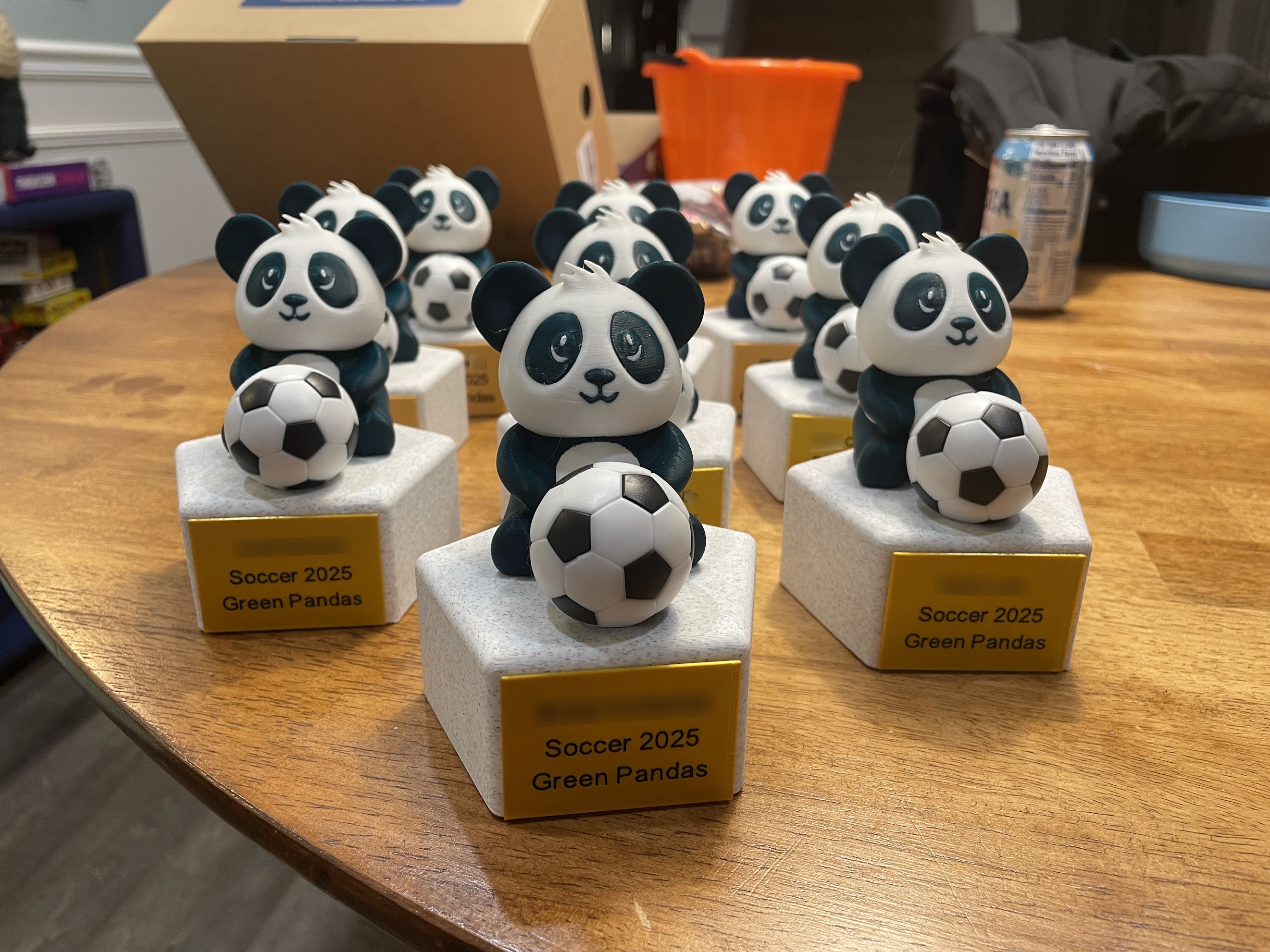 Green Pandas Trophies